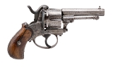 "Belgian Pinfire Revolver (AH8893) " - 2 of 6