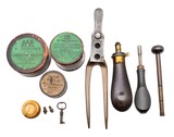 "Cased Scarce A. B. Griswold New Orleans Marked Tranter Revolver (AH8771) " - 16 of 16