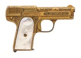 "Spanish Damascened Garate Anitua Express Pistol (PR70295) "