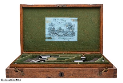 "Cased Double Pair of Adams Patent Model 1851 Revolvers Retailor Marked (AH8767)&nbsp; " - Image 24 of 25