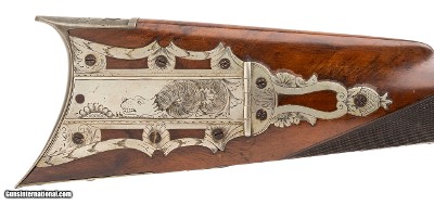 "Doherty & Evans Half Stock Percussion Rifle .32 Caliber (AL5765)(DTX)" - Image 7 of 10