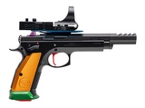"(SN: G372745) CZ 75 TS Czechmate Parrot Pistol 9mm (NGZ6049) NEW" - 1 of 4