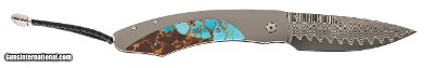 "William Henry B12 Desert Blues Custom Knife (K10286)"