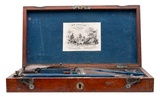 "Cased Pair of Screw Off Barrel Target Pistols by Dooley (AH8762) " - 21 of 22