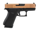"(SN: AKAD965) Glock 43X Rose Gold Pistol 9mm (NGZ6203) NEW" - 1 of 3