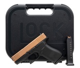 "(SN: AKAD965) Glock 43X Rose Gold Pistol 9mm (NGZ6203) NEW" - 3 of 3