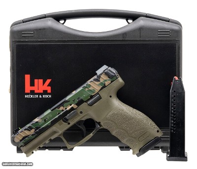 "Heckler & Koch VP9 Green Camo Pistol 9mm (PR74310)" - Image 4 of 4