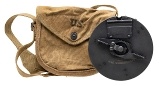 "WWII Auto- Ordnance Corp 50rd Drum magazine for Thompson Model 1928 .45ACP with carrying pouch (MAG648)" - 1 of 7