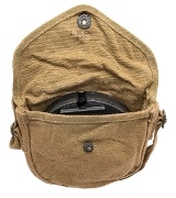"WWII Auto- Ordnance Corp 50rd Drum magazine for Thompson Model 1928 .45ACP with carrying pouch (MAG648)" - 7 of 7
