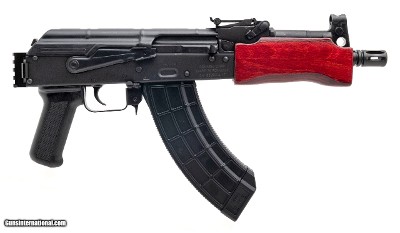 "(SN: 23PH-6682) Century Arms Mini Draco Russian Red Pistol 7.62X39mm (L2025-08627) NEW"