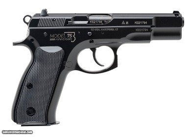 "(SN: K021794) CZ 75 B Elite 50th Anniversary Pistol 9mm (L2025-08769) NEW"