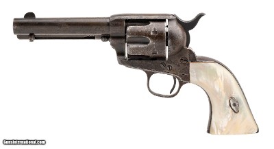 "Colt Single Action Army Owned by Texas Ranger “Kid" Rogers  (12315550) "