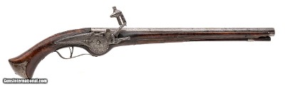 "German Military Wheellock Pistol (47840) "