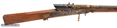 "Indian Toradarâ€ Matchlock Musket .65 Caliber Attributed to Fort Amer (AL10267)" - Image 2 of 12