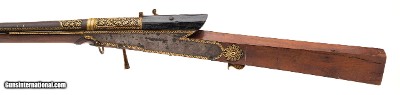"Indian Toradarâ€ Matchlock Musket .65 Caliber Attributed to Fort Amer (AL10267)" - Image 4 of 12
