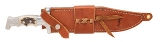 "RUANA 30A BRASS BACK BOWIE KNIFE W/SHEATH (K10260)" - 3 of 3