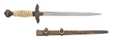 "Unmarked WWII German 2nd Model Luftwaffe Dagger (MEW4296)"