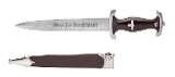"Post-War German SA “Parts" Dagger by B&A (Solingen) – (MEW4343)"