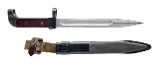 "BULGARIAN AK-47 TYPE 1 BAYONET WITH SHEATH (MEW4308)"