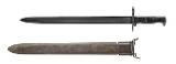 "16"" M1905 M1 GARAND, SPRINGFIELD 1903 & 03-A3 BAYONET W/SHEATH (MEW4311)" - 2 of 2