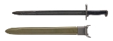 "ORIGINAL WW2 16"" M1 GARAND UFH 1942 BAYONET W/SHEATH (MEW4297)" - 2 of 2