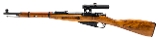 "Unique 1891/59 Shortened Russian Mosin-Nagant Rifle with PU Scope – 7.62x54R (L2025-09207)" - 3 of 8