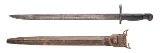 "WINCHESTER WW1 TRENCH GUN 1917 BAYONET WITH ORIGINAL SHEATH (MEW4303)" - 2 of 2