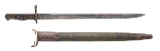 "WW1 REMINGTON 1917 BAYONET WITH ORIGINAL SHEATH (MEW4302)"
