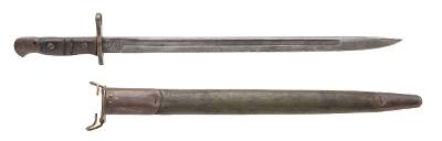 "WW1 REMINGTON 1917 BAYONET WITH ORIGINAL SHEATH (MEW4302)"