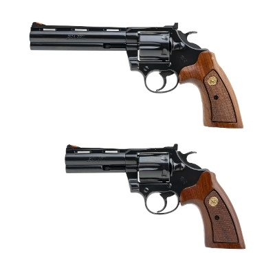 "Matched Pair Colt Boa Revolvers .357 Magnum (C19473) Consignment"