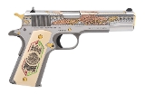 "Colt 1911 Bandera De Mexico Pistol .38 Super (C20385) ATX" - 1 of 7