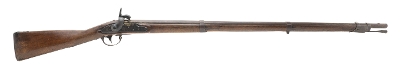 "converted Springfield Model 1816 percussion musket .69 caliber (AL3732)"