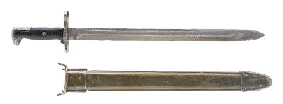 "US 1943 M1 Garand Bayonet W/Scabbard (MEW4224) Consignment"