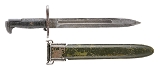 "Greek M1 Garand Bayonet W/Scabbard (MEW4210) Consignment"