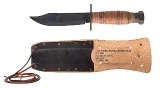 "CAMILLUS N.Y. 1983 U.S. AIR FORCE JET PILOT SURVIVAL KNIFE WITH SHEATH (MEW4316)" - 2 of 2