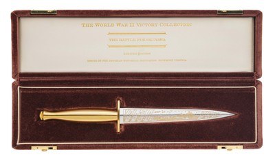 "Commemorative Battle of Okinawa H.G Long & CO. knife (MEW4087) Consignment"