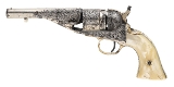 "New York Engraved Colt 1862 Pocket Navy Conversion (AC983) CONSIGNMENT" - 1 of 6