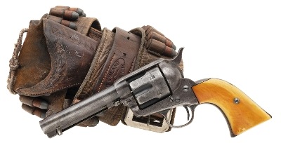 "Colt Single Action Army With Holster and Belt Rig (C18138) CONSIGNMENT"