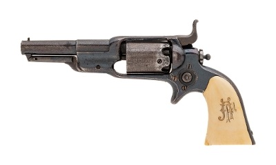 "Colt 1855 Root Revolver 7th Model W/ Inscribed Ivory Grips (AC1008) CONSIGNMENT"