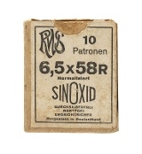"6,5x58R Vintage Ammo (AM150)" - 1 of 2