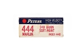 "Peters 444 Marlin 240 Grain Vintage Ammunition (AM100)" - 2 of 4