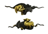 "Authentic Japanese Menuki (MGJ1251)" - 1 of 2