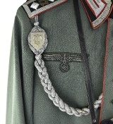 "German WWII Artillery Waffenrock with Visor (MM1270)" - 12 of 12