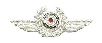 "Deutscher-Luftsportverband (DLV) Officers Visor Cap Insignia (MM1233)"