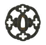 "Authentic Japanese Tsuba (MGJ1036)" - 1 of 2