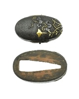 "Authentic antique Japanese Kinko Fuchi Kashira (MGJ929)" - 2 of 4