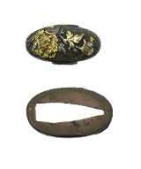 "Authentic antique Japanese Kinko Fuchi Kashira (MGJ928)" - 3 of 4