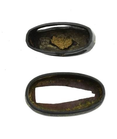 "Authentic antique Japanese Kinko Fuchi Kashira (MGJ947)"