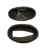 "Authentic antique Japanese Kinko Fuchi Kashira (MGJ943)" - 3 of 4