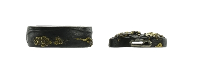 "Authentic antique Japanese Kinko Fuchi Kashira (MGJ938)"